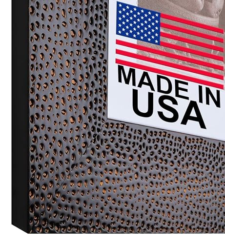 3-5/8" Polystyrene Volcanic Modern Picture Frame by WholesaleArtsFrames-com 14x14, 750 Series Lava Bronze - Made in USA