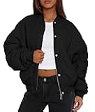 Women's Quilted Bomber Jacket Fall Fashion 2025 Lightweight Cropped Zip up Outerwear Winter Puffer Coats Pockets