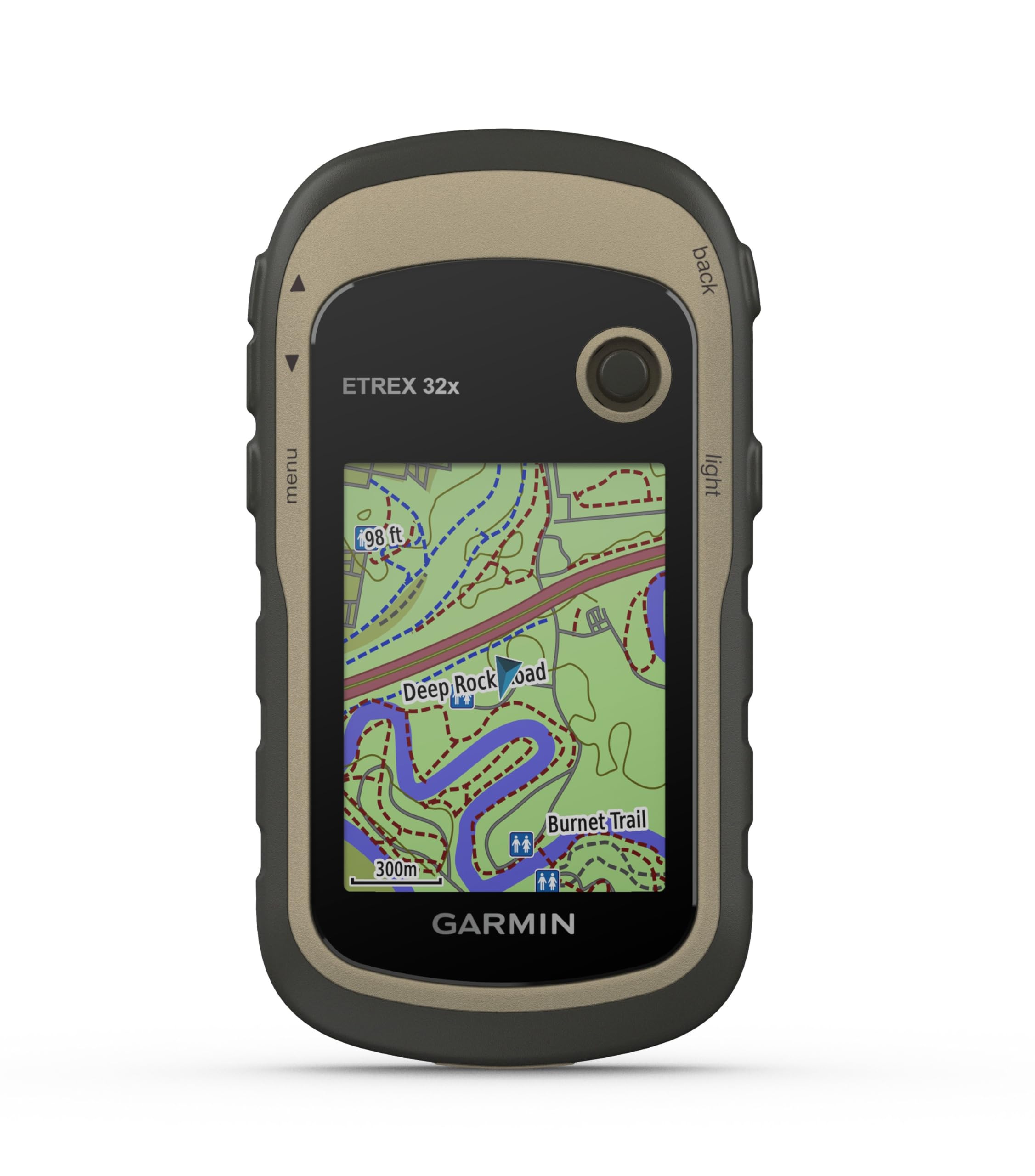 Garmin - eTrex 32x - GPS de Senderismo con mapas TopoActive Europe precargados con rutas y senderos enrutables - Brújula electrónica y altímetro barométrico - Verde (Reacondicionado)