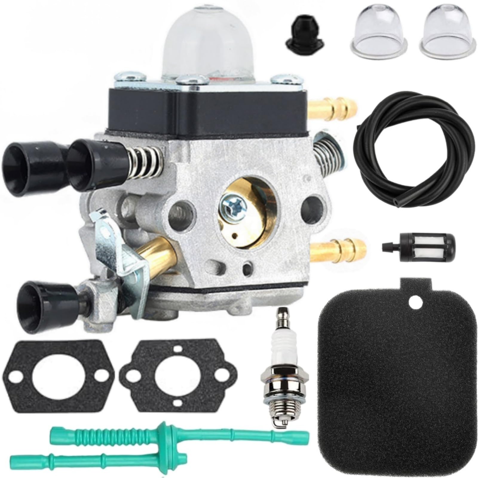 CAFEZAYO BG55 Carburetor Tune Up Kits Compatible with Stihl BG45 BG 55 BG46 BG65 BG85 SH55 SH85 SH85C BG55Z SH55Z SH85DZ SH85Z BG46Z Leaf Blower 4229-120-0606 Carb for Zama C1Q-S68 C1Q-S68G C1Q-S64