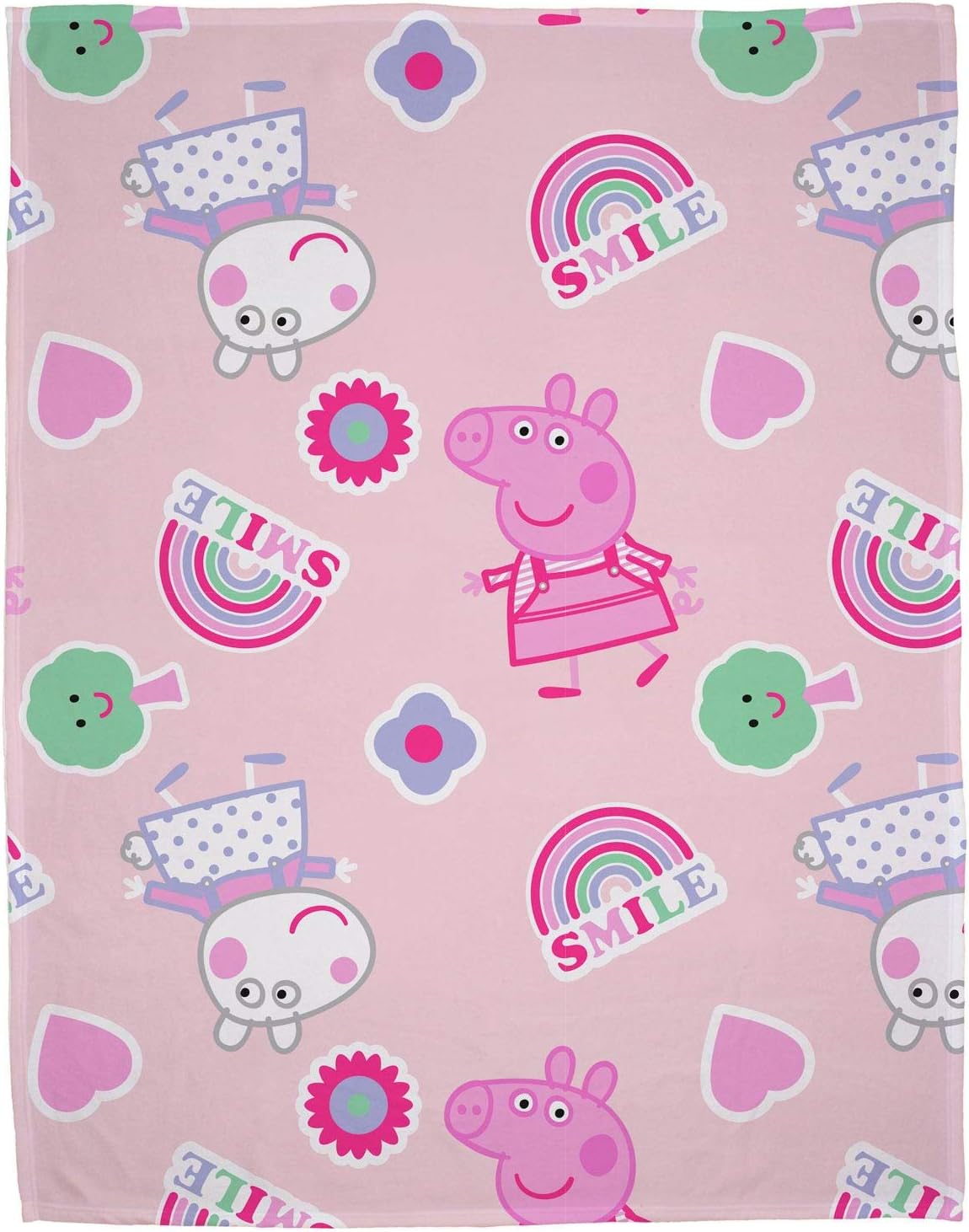 Peppa Pig Kids Polyester Fleece Blanket 100 x 140 Amazon.co.uk Home