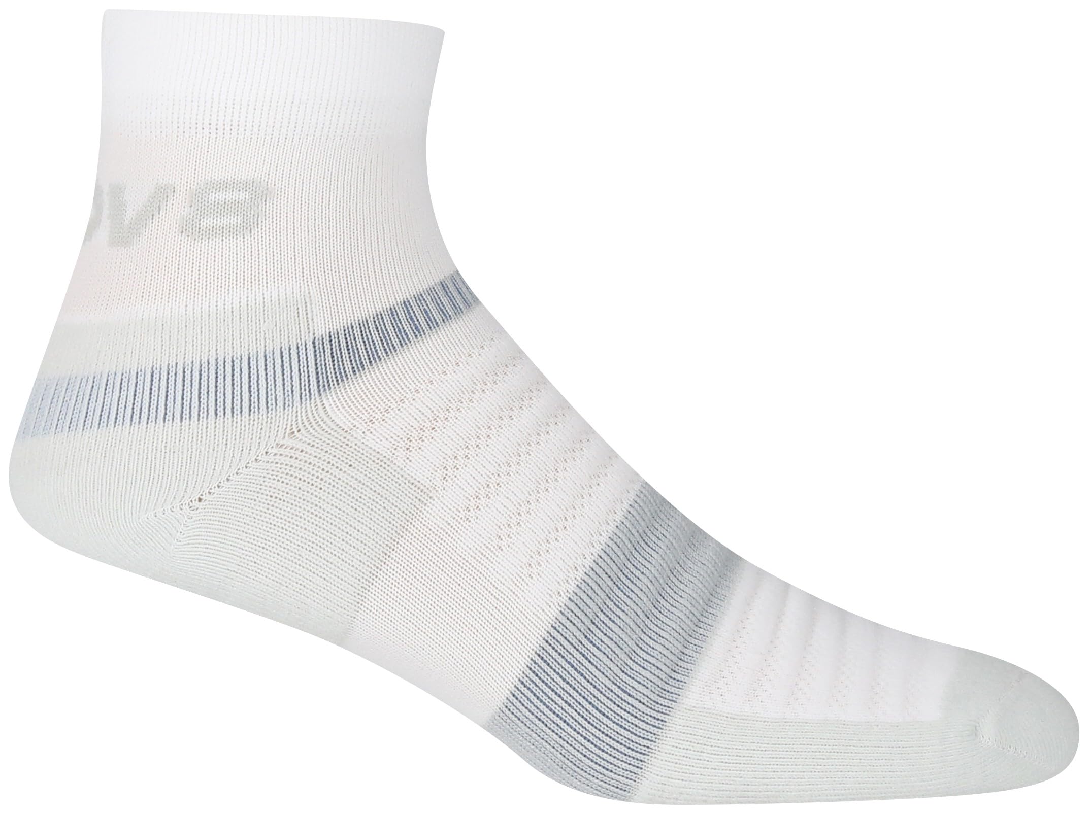 Inov8 Unisex White/Light Grey Active Mid Sock For Running & Hiking - L
