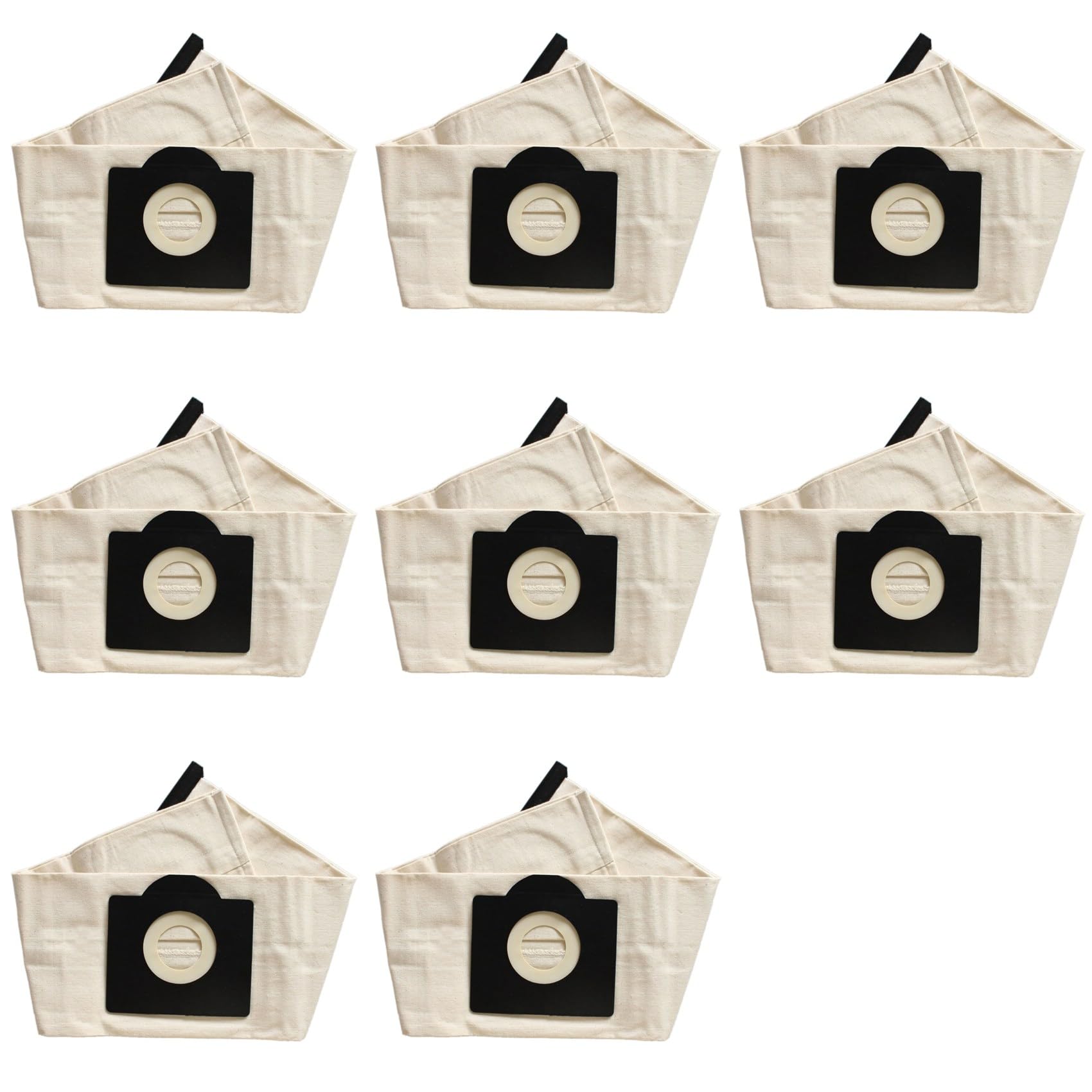 Hndhbfgrt 8X Washable Filter Bags for WD3 Premiu Vacuum Cleaner Bag Vacuum Part