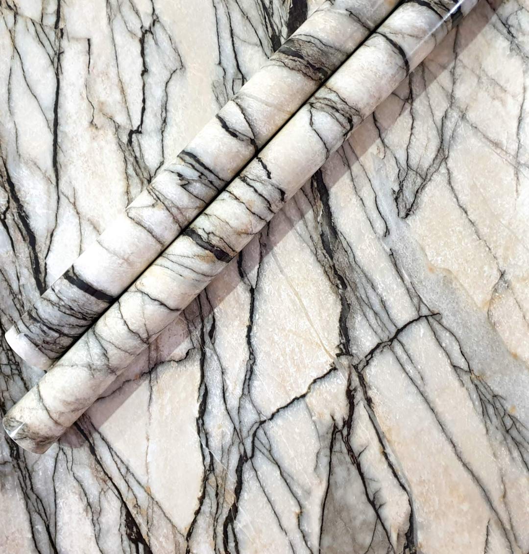 HOMEMATES Self-Adhesive Wallpaper Waterproof Old Furniture Vinyl Stickers Wooden Door Wardrobe Desktop PVC Wall Papers 60 X 304 CM- (Lilac Marble) (B08ZMV6KFK) Amazon Price History, Amazon Price Tracker