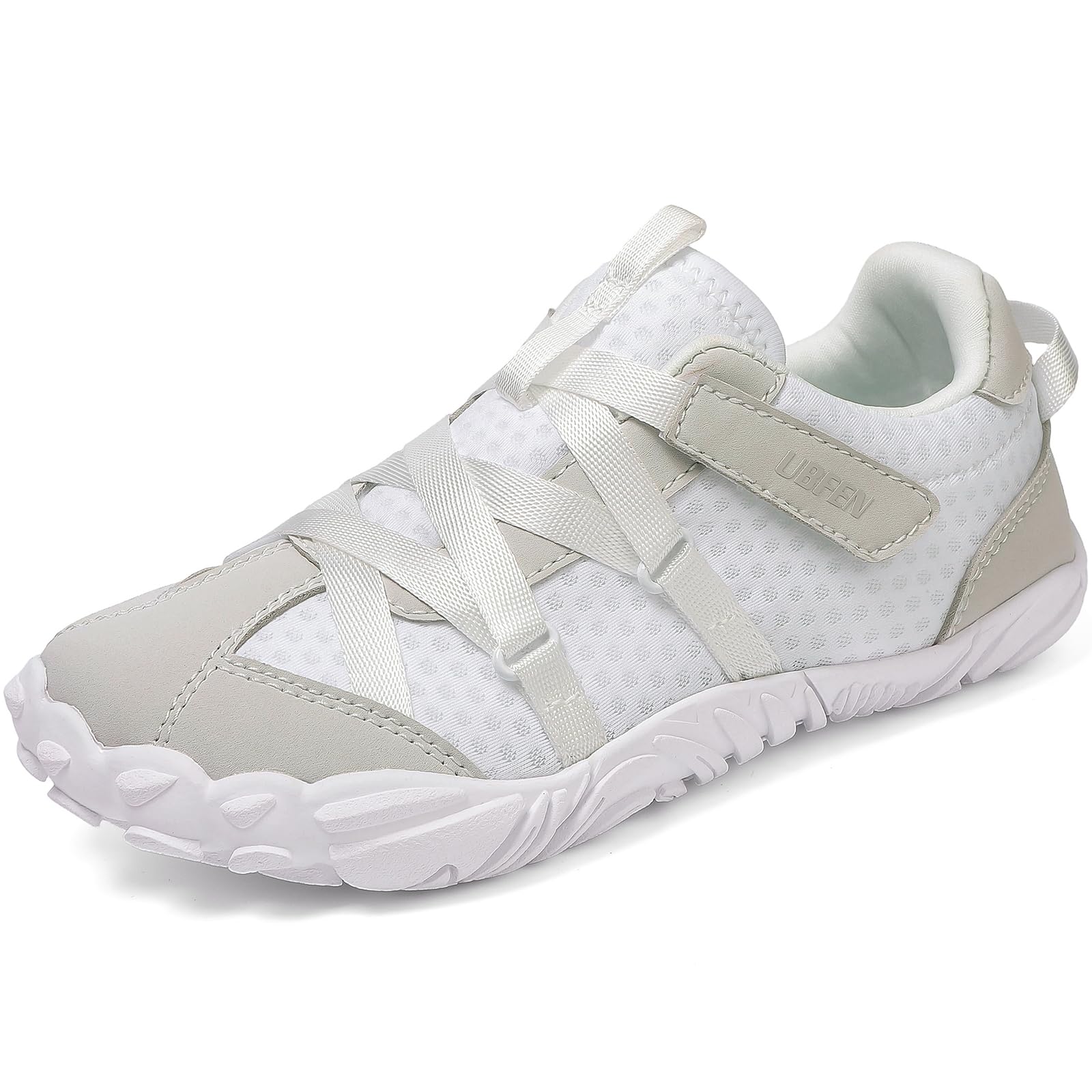 UBFEN Girls Barefoot Shoes Zero Drop Wide Toe Box Kids Boys Sneakers