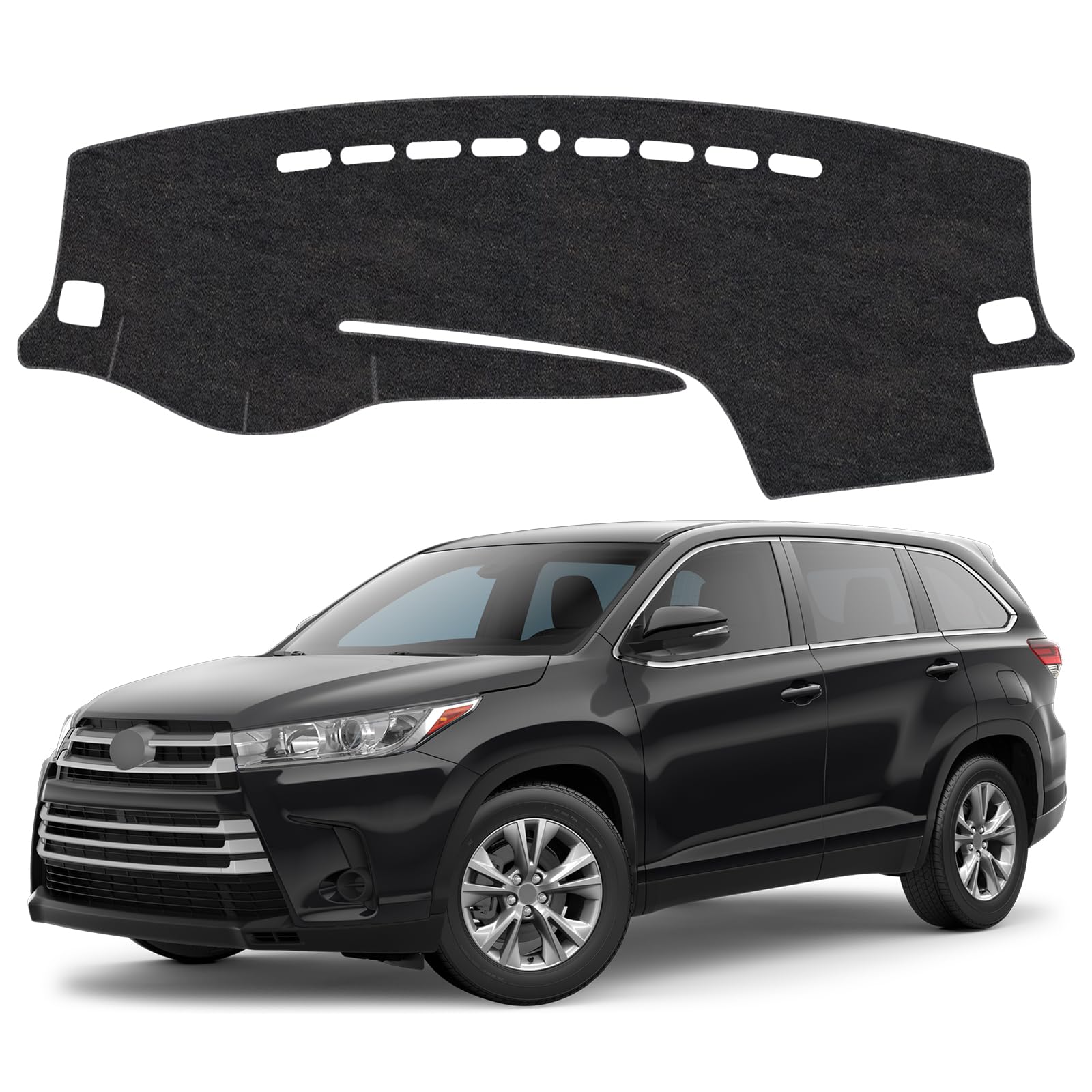 Photo 1 of VTVWNM Dash Cover Mat for Toyota Highlander 2014-2019