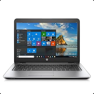 HP EliteBook 840 G3 Business Laptop Computer, 14" Anti-Glare FHD Display, Intel Core i5-6300U 2.80GHz, 16GB DDR4 RAM, 1TB SSD, CAM, Windows 10 Pro 64 (Renewed)