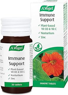 A.Vogel Immune Support | Vegan Multivitamin | Vitamin C, Vitamin D and Zinc | 30 Tablets