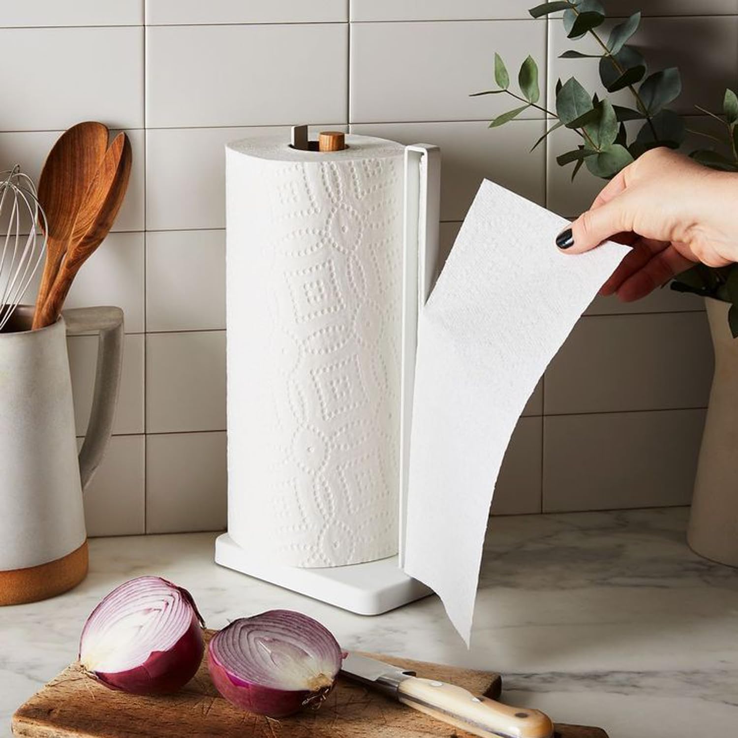 Ella 2 Ply Kitchen Tissue/Towel Paper Roll soft and highly absorbent - 6 Rolls (60 Pulls Per Roll 360 Sheets) - Image 4 thumbnail