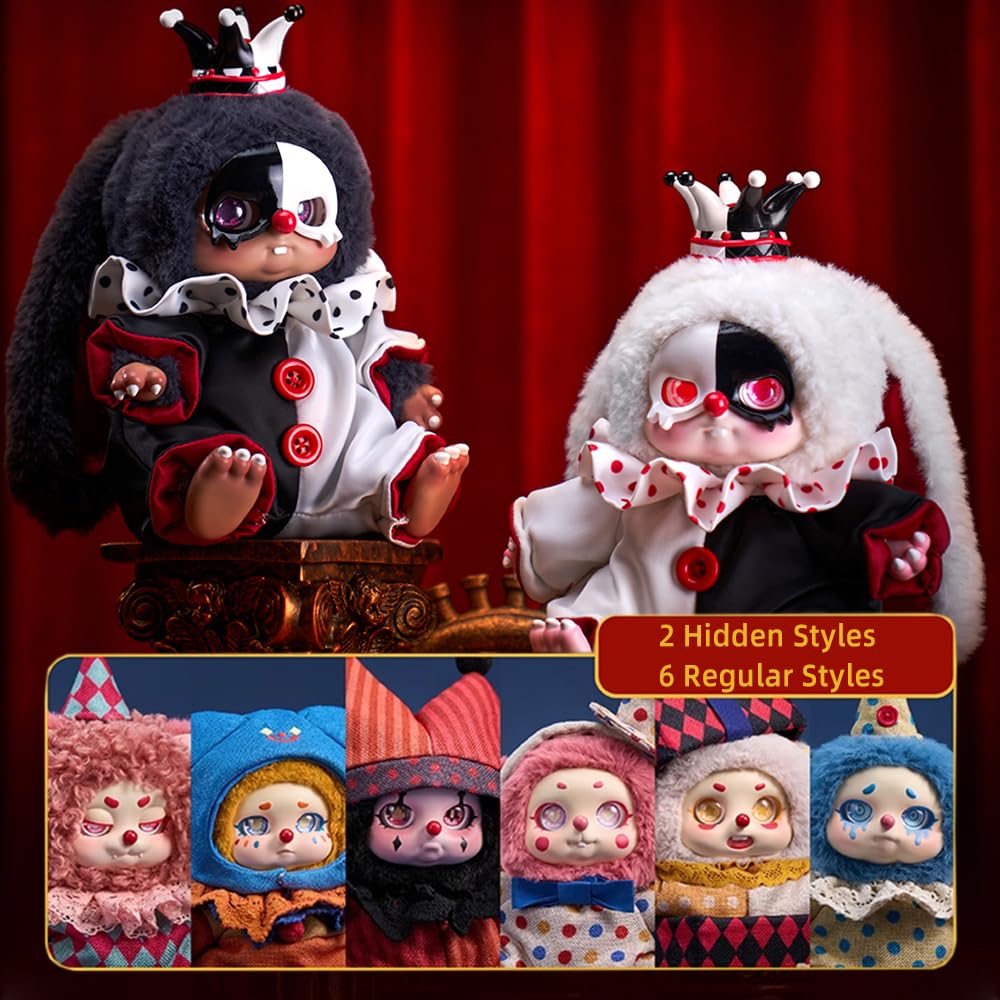 Amazon.co.jp: niannyyhouse ぬいぐるみ ブラインドボックス サーカス