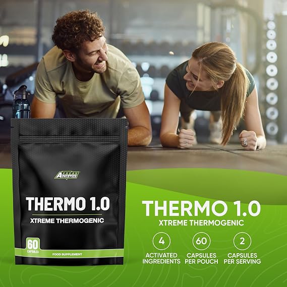 Freak Athletics Thermo 1.0 Capsules - 60 Capsules, 30 Servings, UK Made