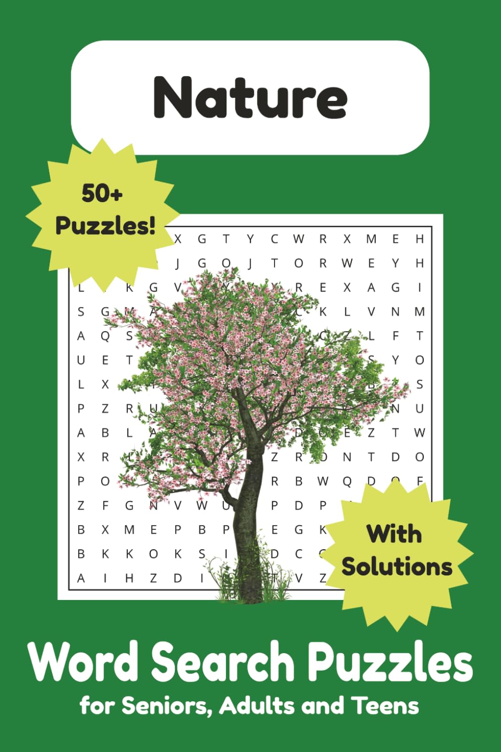 Nature Word Search: 55 Easy & Relaxing Puzzles Featuring Wildlife, Landscapes & Scenic Wonders