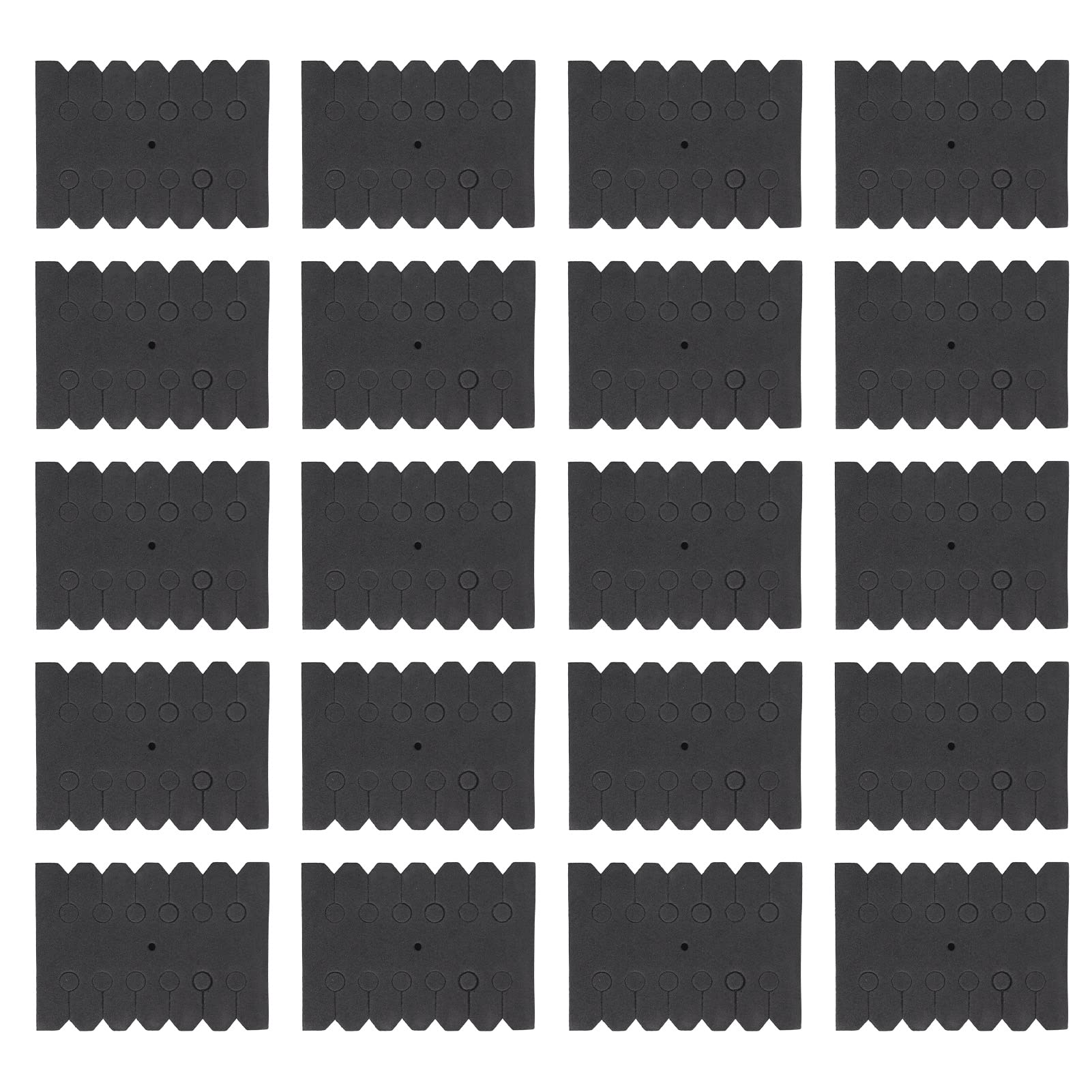 Alomejor 20Pcs Archery Rack, Convenient EVA Separator for 12 Arrows, Easy to Carry and from Friction