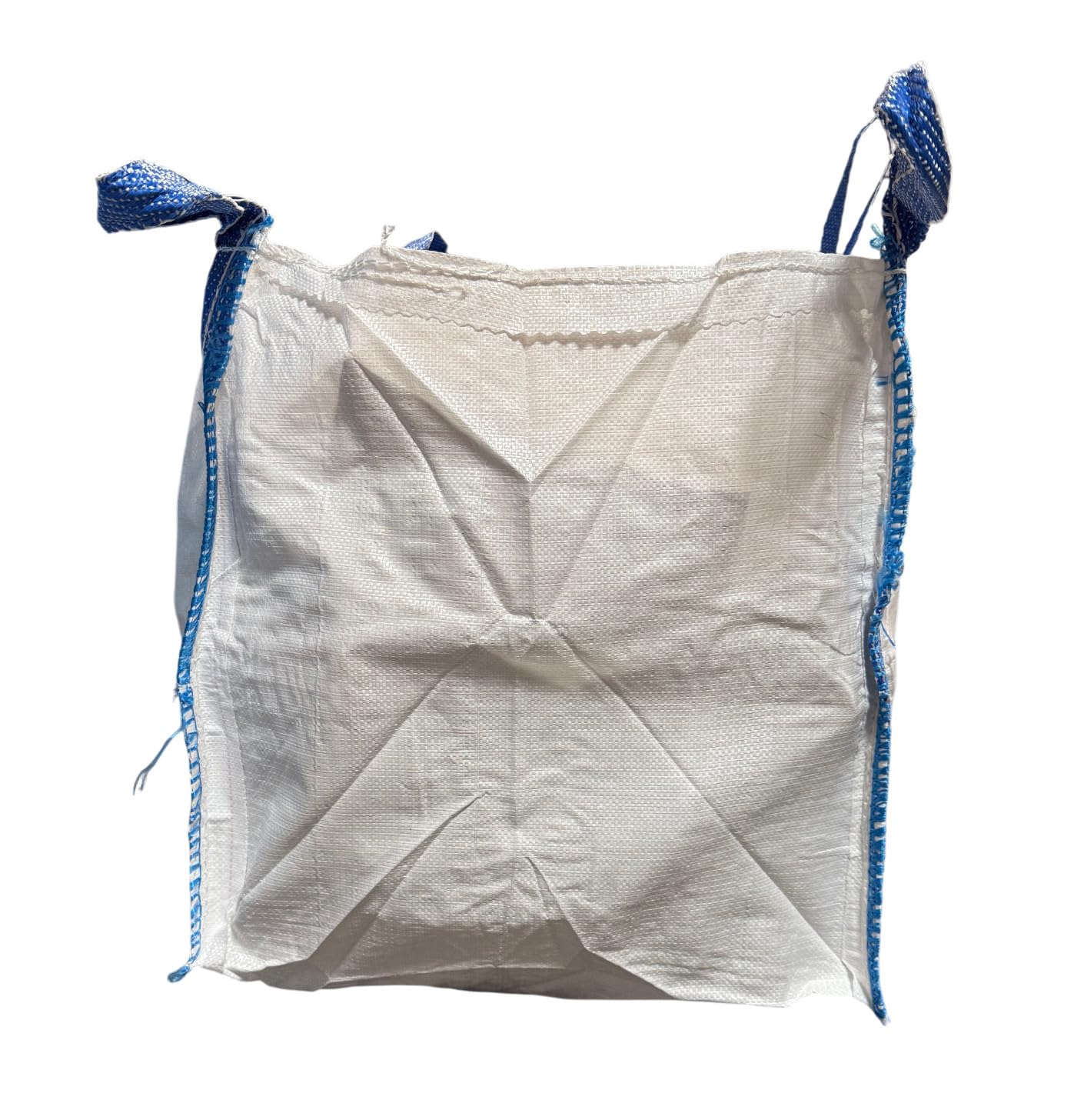 Big Bag Transportsack 60x60x60cm 10 Stück | Für Bauschutt, Holz, Gartenabfall, Sand, Tragfähigkeit 1000 kg