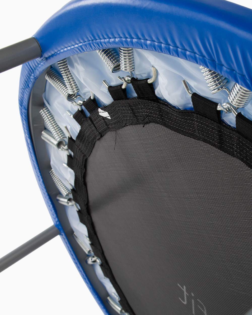 BOOMFIT Mini Trampolin Fitness Adultos para Ejercicio en Casa | Cama Elastica de 98 cm para Cardio de Bajo Impacto, Estructura Estable y Montaje Sencillo | Ideal para Jumping Fitness y Rehabilitación