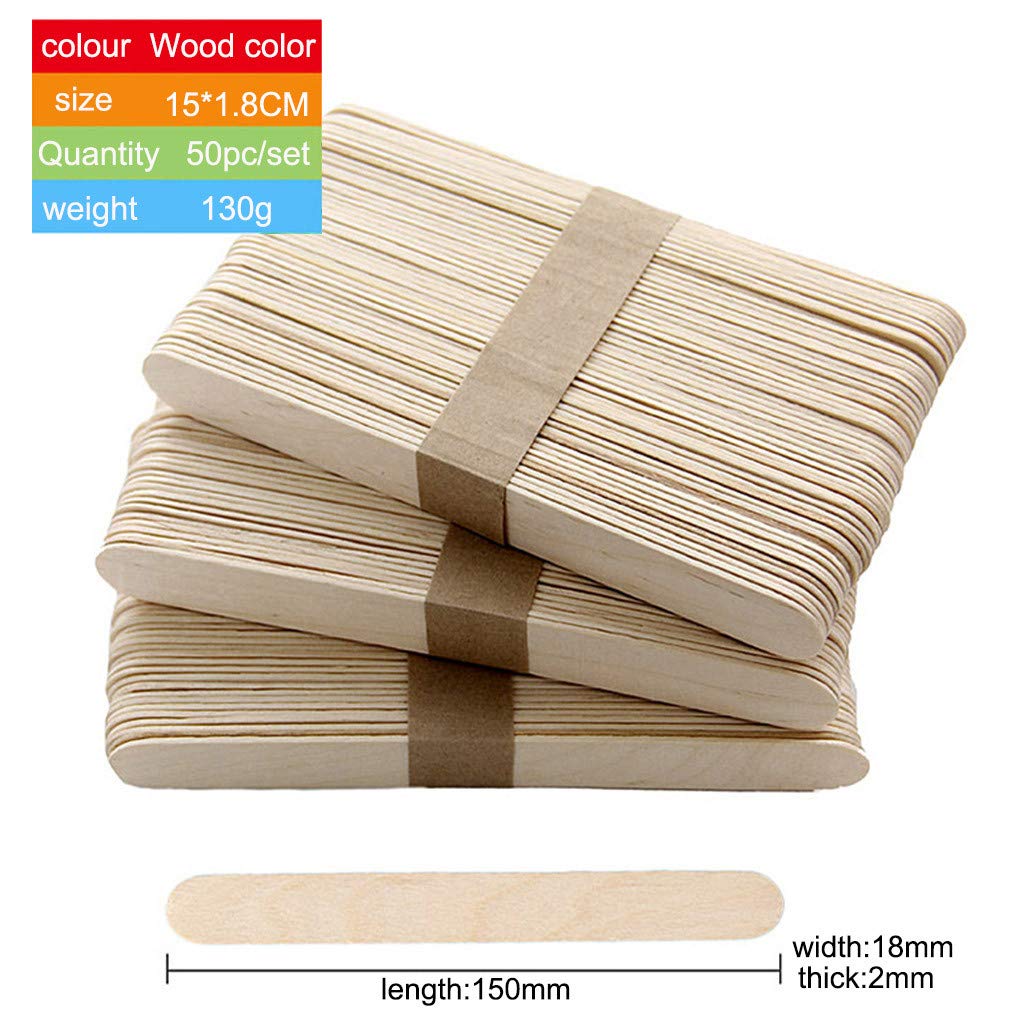 M01238 MOREZMORE 25pc Popsicle Sticks Large Jumbo 6