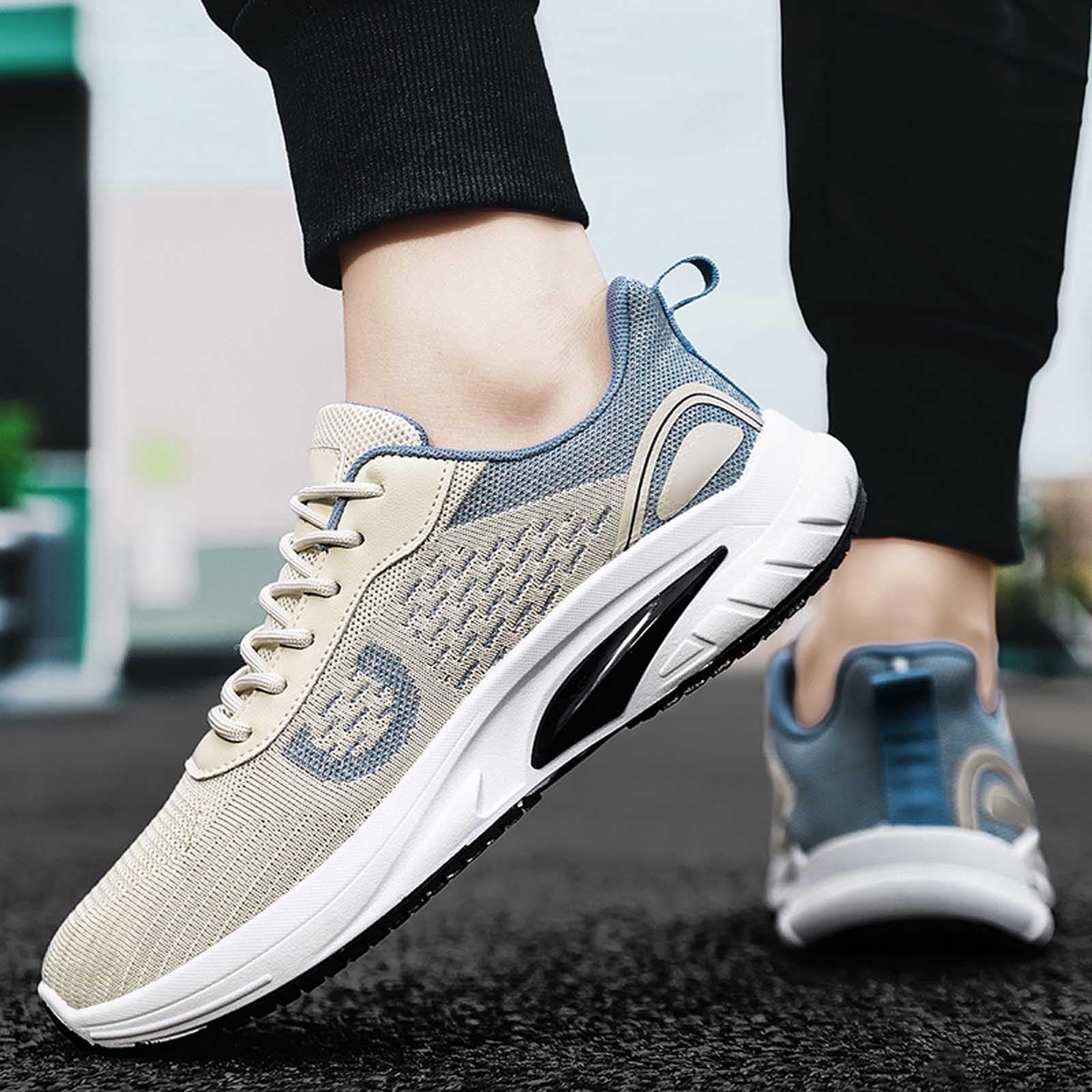 Zapatillas Running Hombre Zapatillas Running Trail Gym De Correr para Andar Deportivas Waterproof Shoes Hombres Calzado Deporte Zapato Deportivo Amortiguación Zapatos Deportivos 41 Tenis Gimnasio 43