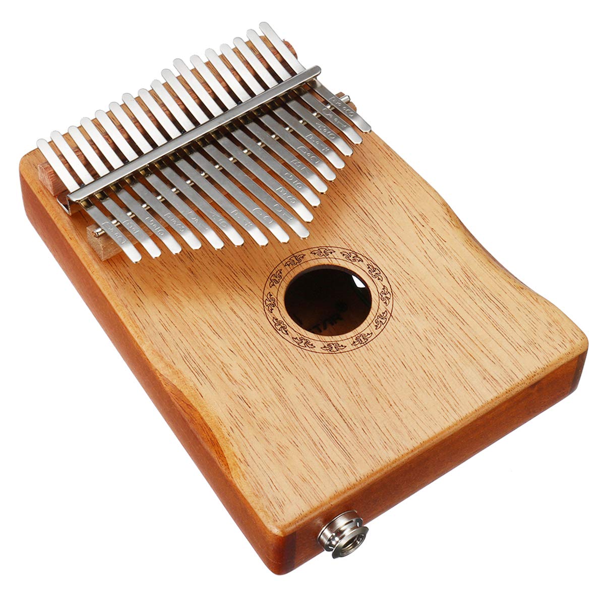 VIDOO 17 Touches Eq Acajou Kalimba inch Finger Piano Set avec Sac