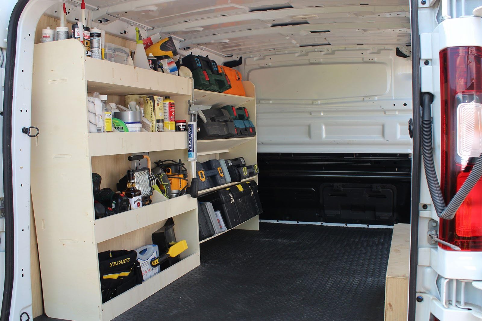 VANIFY - Scaffali per Furgone Renault TRAFIC L2 2015+ Caja de herramientas y estantería trasera