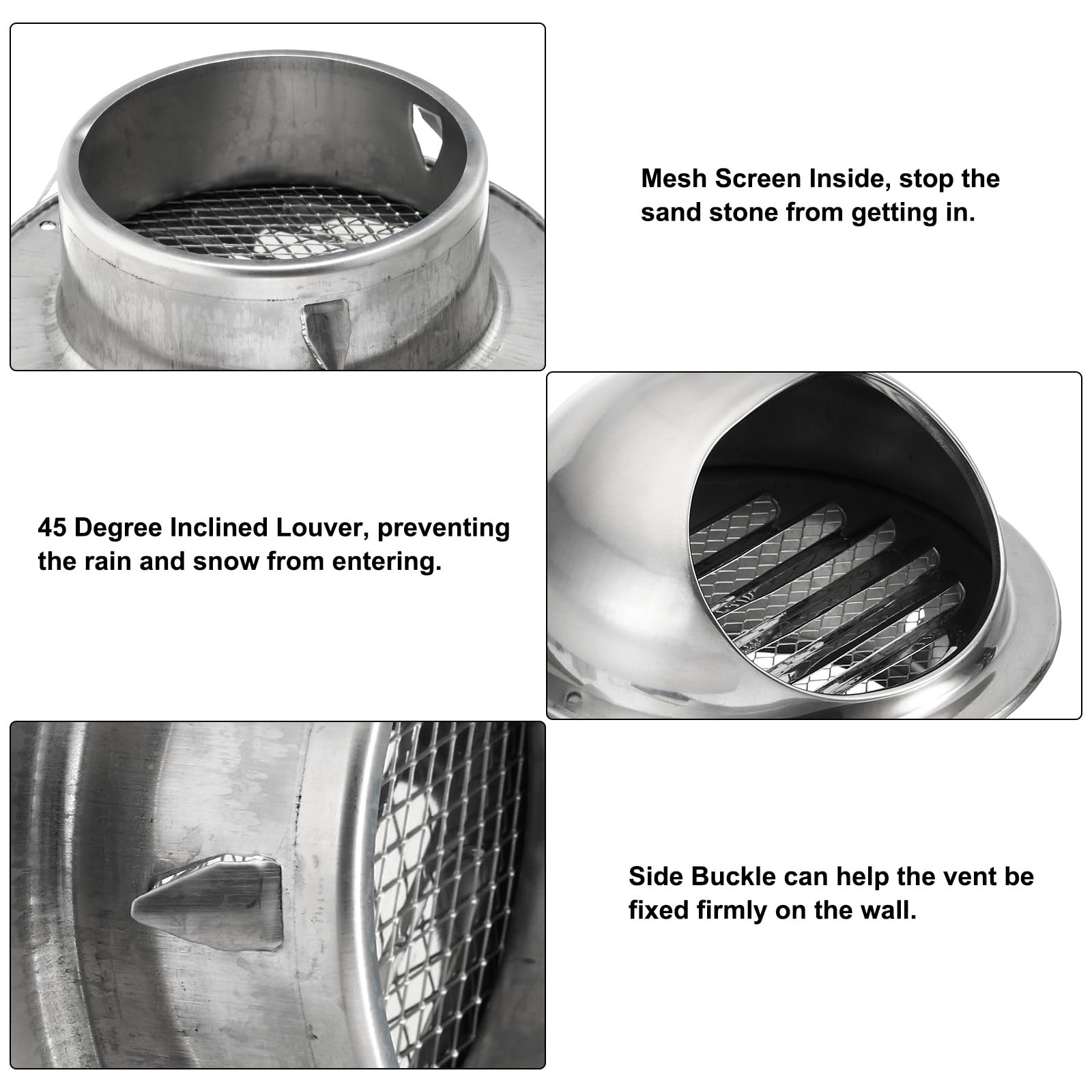 PATIKIL 4" Round Soffit Air Vents - Image 4