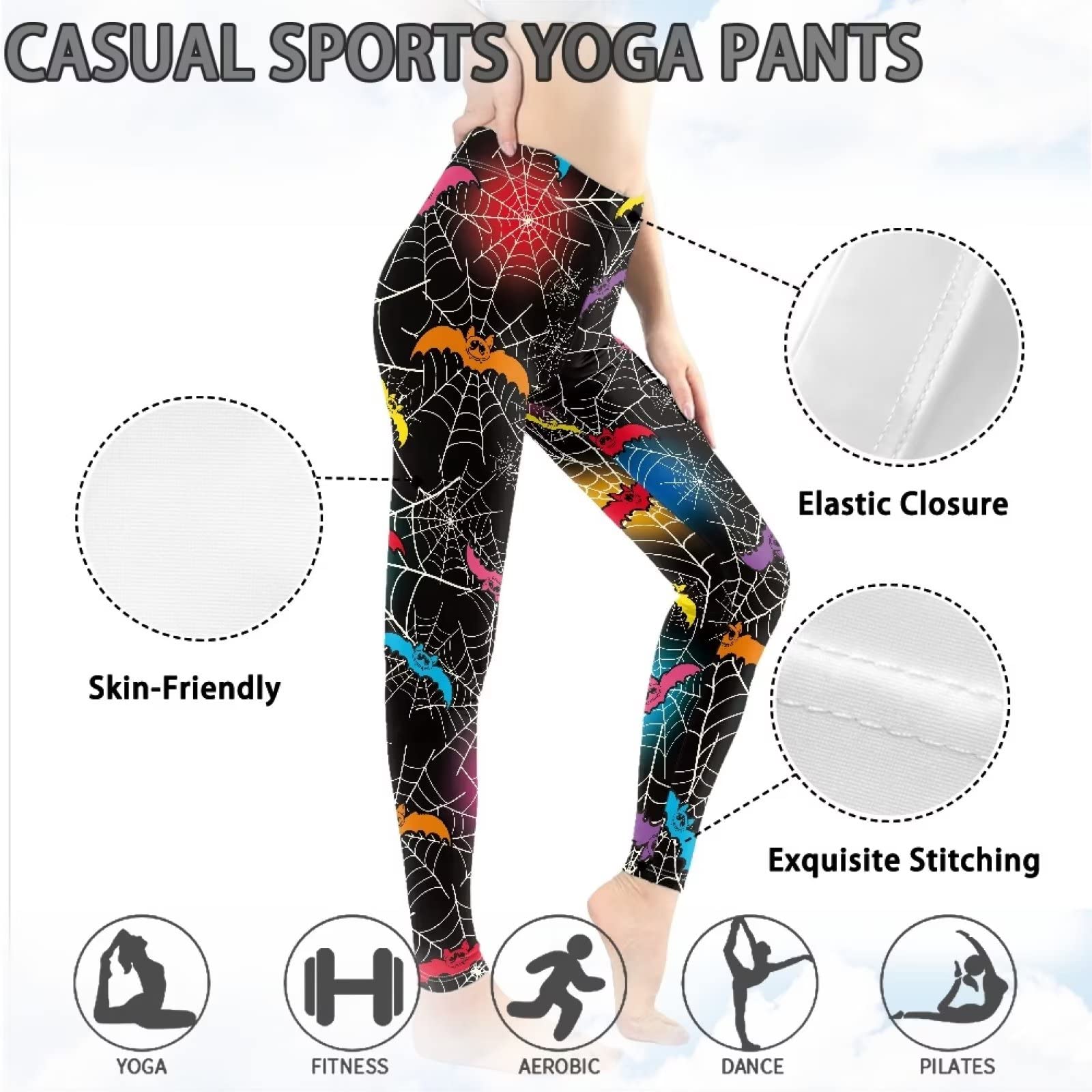 Biyejit Leggings de levantamiento de glúteos para mujer, cintura alta, control de abdomen, pantalones de yoga, ropa deportiva, correr, gimnasio, fitness, mallas