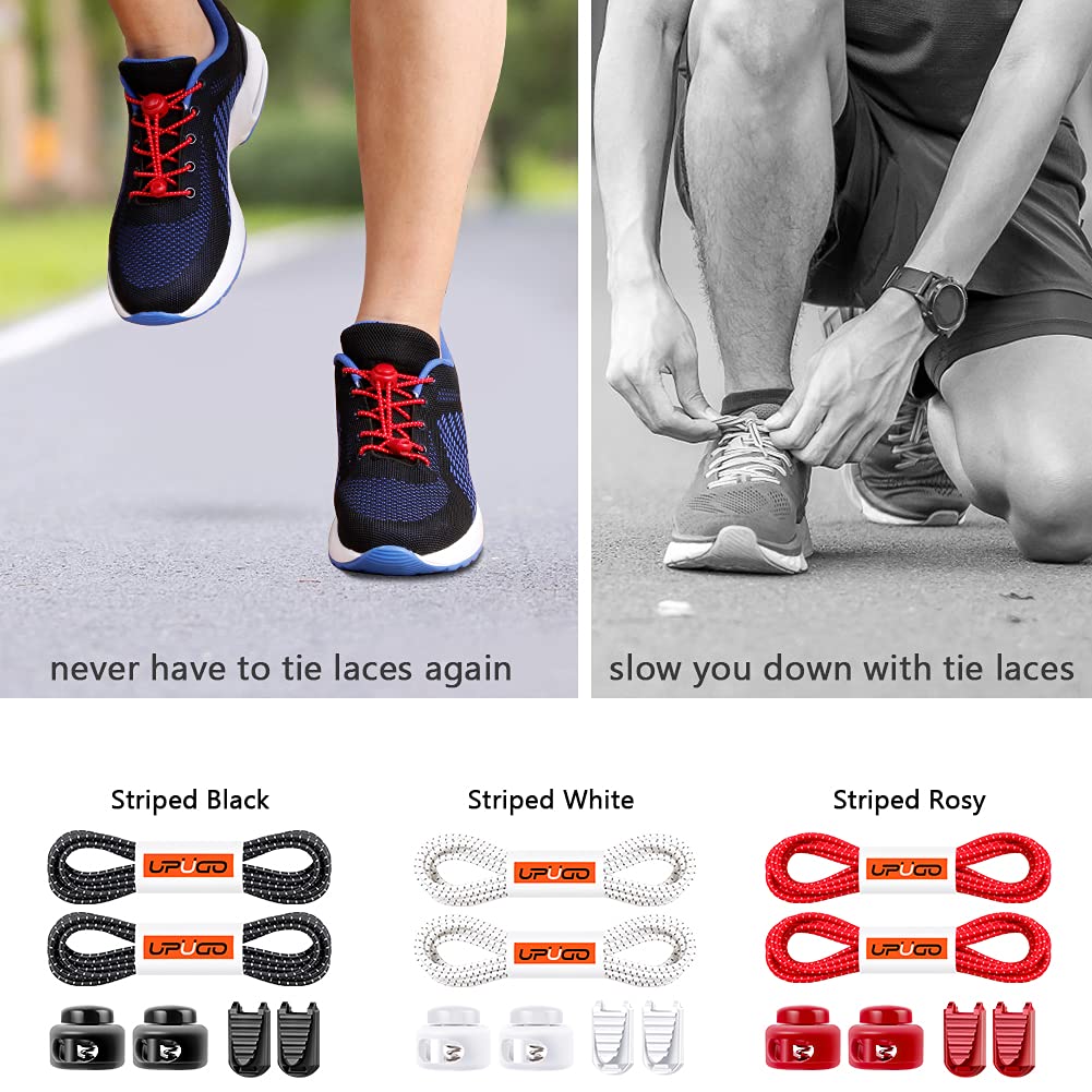 No Tie Lacci Sciolti, Lacci Elastici, Taglia Unica per Adulti e Bambini