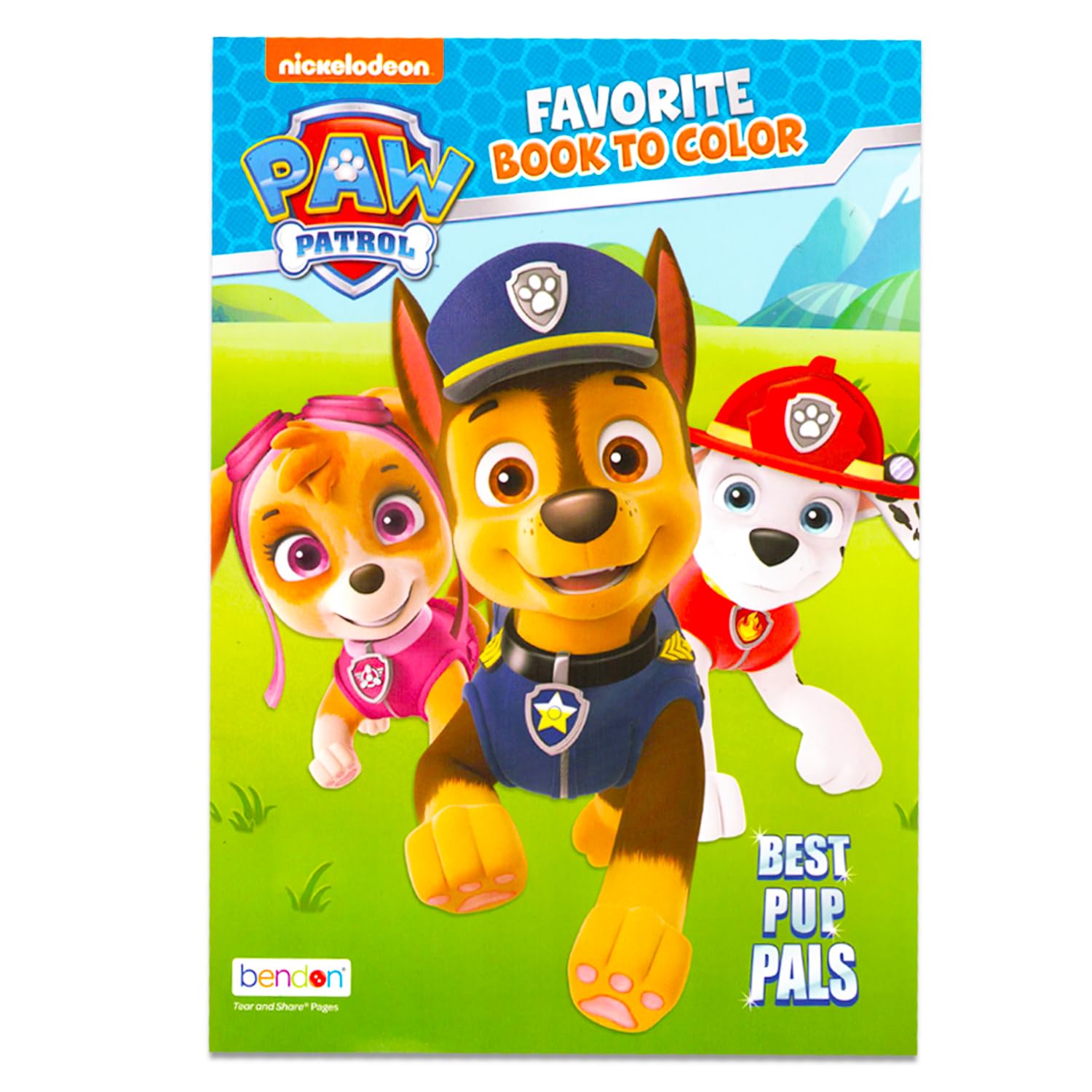 Paw Patrol Reise-Malset – Bündel mit Paw Patrol Cinch-Tasche, Paw Patrol Malbuch, Spielpack, mehr | Paw Patrol Malaktivitätspaket für Kinder, Jungen, Mädchen
