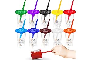 No-Spill Paint Cups for Kids: Painting Made Easy