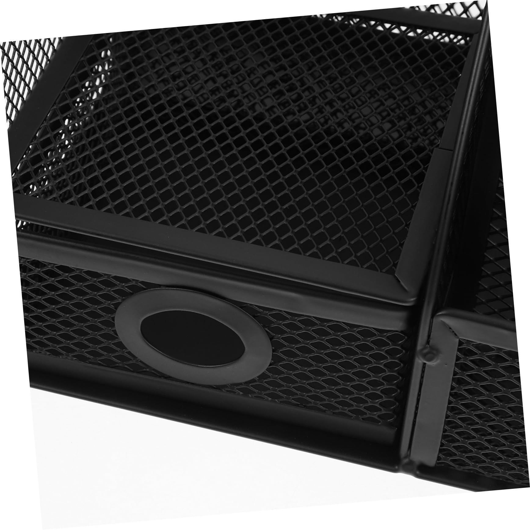 GALPADA Eisen Stiftehalter Schwarzer Tischorganizer für Bürobedarf | Modernes, Schlankes Design, Platzsparende Aufbewahrung für Make Up und Schreibtischutensilien