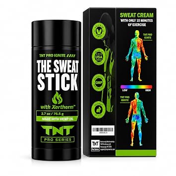 TNT Pro Ignite Sweat Cream Stick, Sweat Enhancer Gel, 2.7 oz