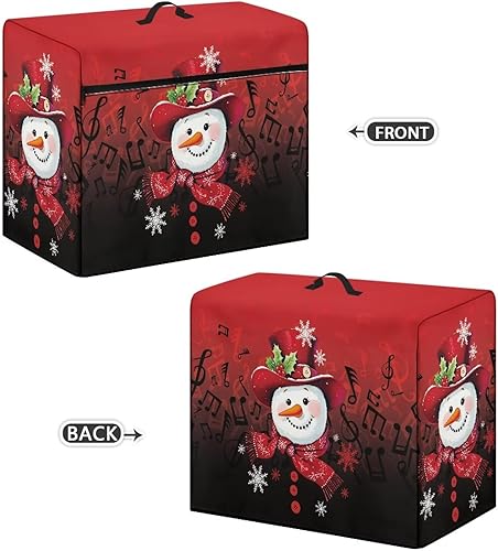 Miniatura 260 de Mumeson Cubierta antipolvo para máquina de coser de gatos negros con flores, para la mayoría de máquinas de coser estándar, plegable, duradera