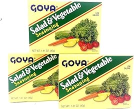 Goya Salad & Vegetable Seasoning 1.41 oz Pack of 3