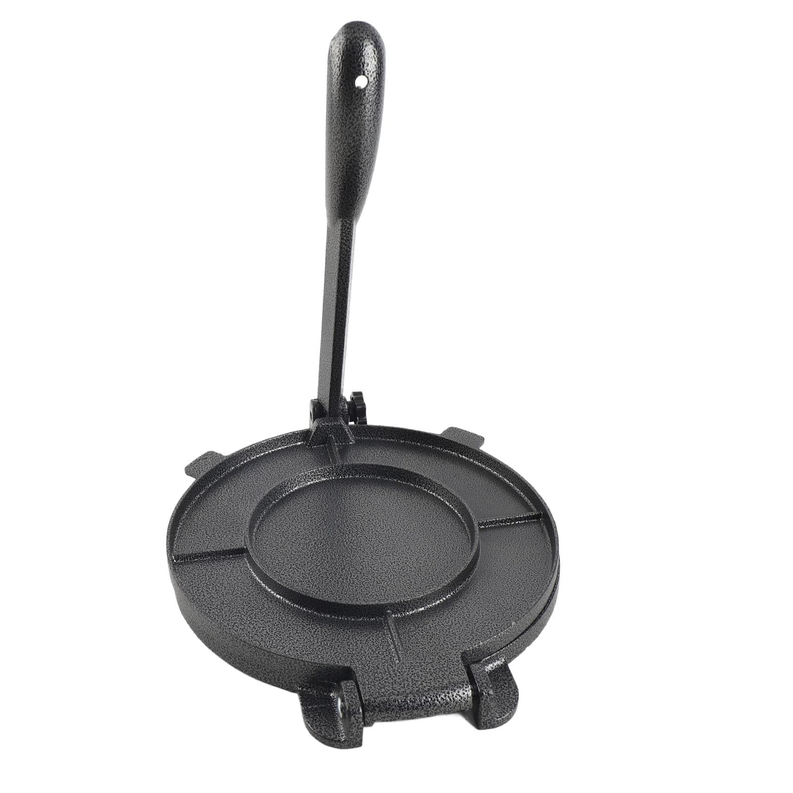 Akozon 16CM Tortilla Press Aluminum Alloy Manual Tortilla Maker Pressing Tool for Home Family Pizza Pie Patty Making