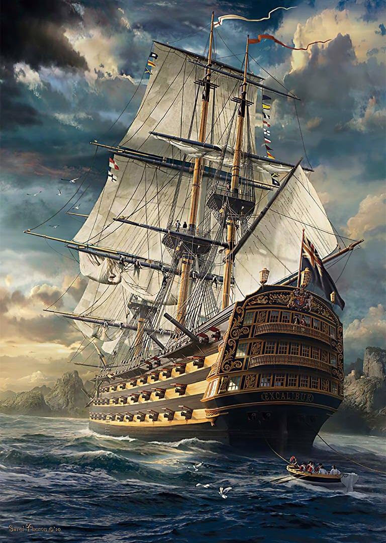 Sails Set Jigsaw Puzzle 1000 Pieces