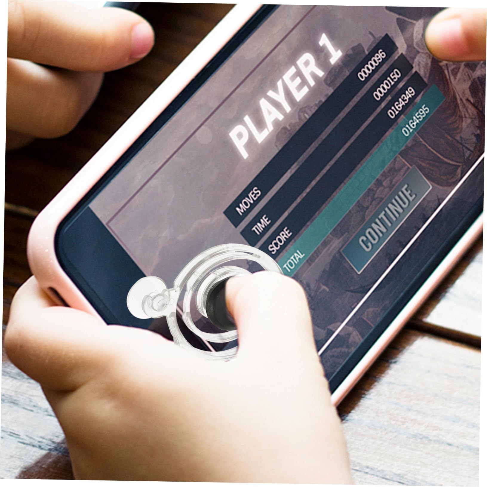 DOITOOL Contrôleur De Jeu Mobile Joystick Analogique Boutons Sensibles pour Tir Et Viser Compatible Smartphones