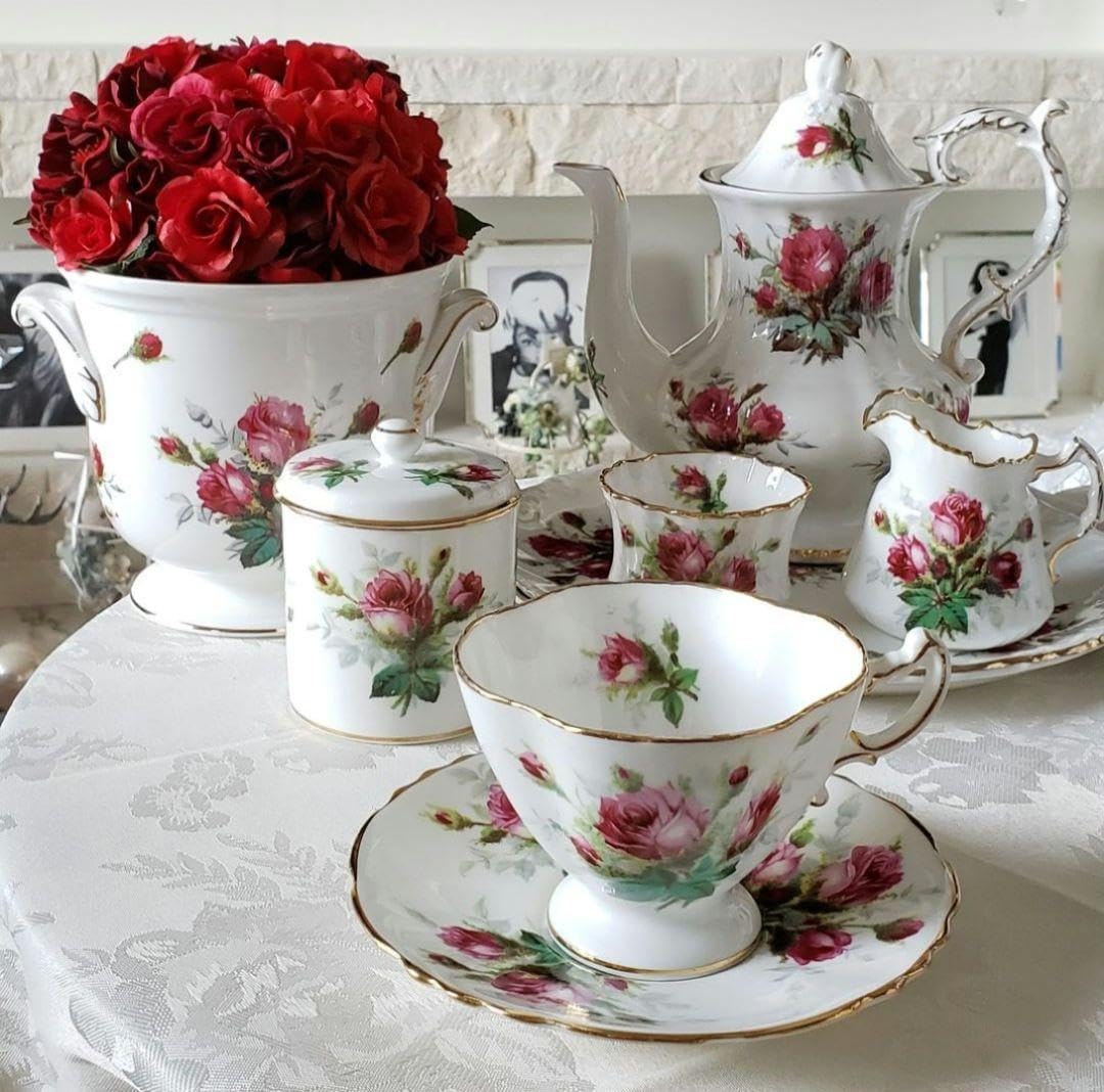 ハマースレイ スタッキングポット グランドマザーローズ ハマースレイ