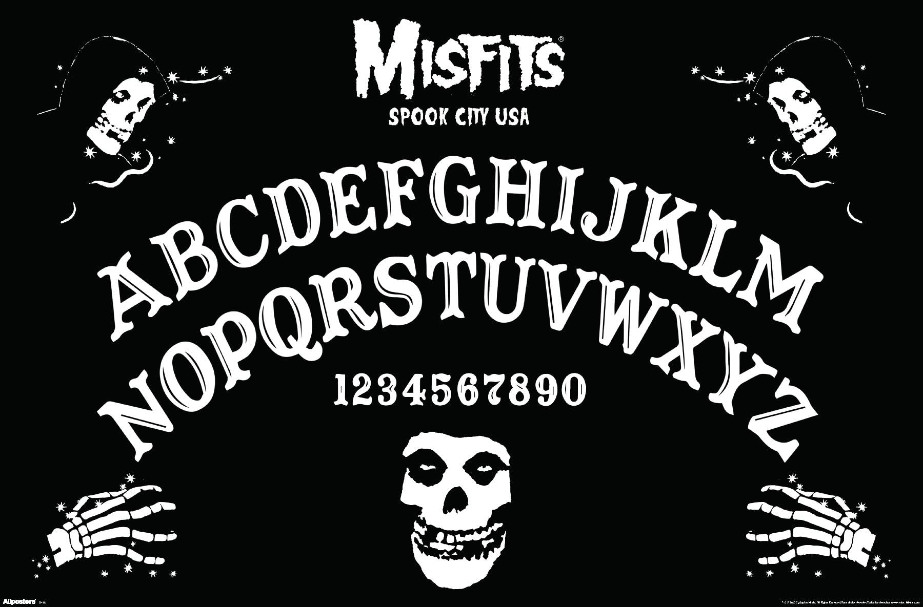 Misfits - Ouija Wall Poster, 34L" x 22.4W", Unframed Version