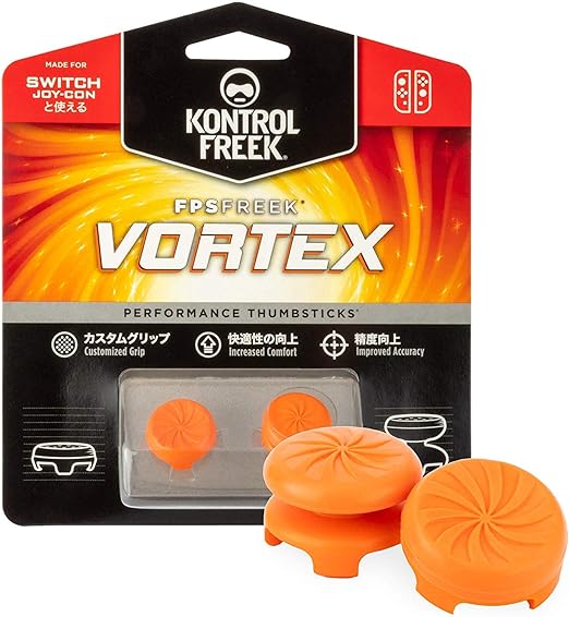 Fps Freek Vortex Fpsフリークニンテンドースイッチ用 For Nintendo Switch Joy Con Performance Thumbsticks Kontrolfreek Amazon Co Jp