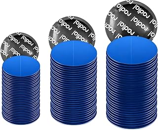 90PCS Tire Repair Patch, Tire Patch Kit, 32mm 42mm 58mm Rubber Round Auto Tyre and Tube Fast Repair Tool, Universal Car Inner Tyre Accessories for Vehicle Truck Motorcycle Bicycle