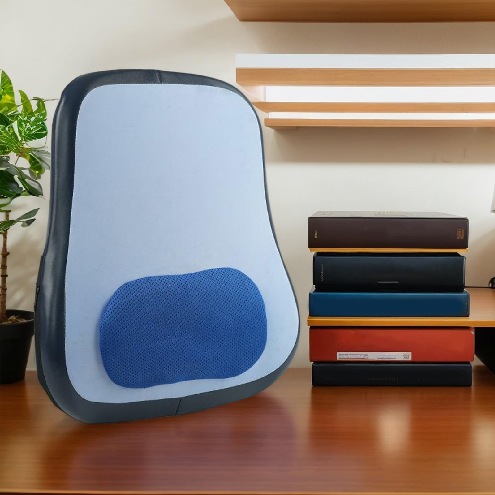 Masajeador De Espalda Cojín Masaje Eléctrico Almohada Soporte Lumbar