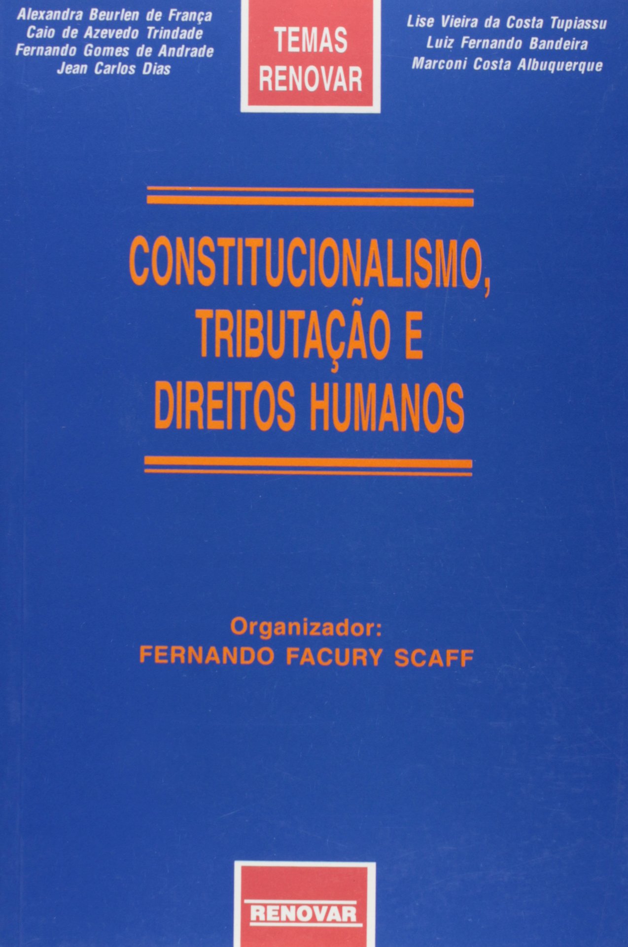 Capa de Constitucionalismo, Tributação e Direitos Humanos