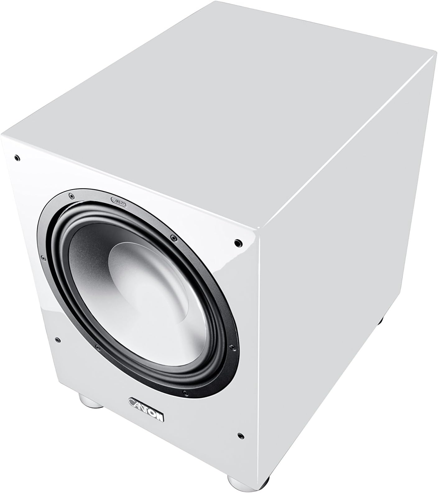 Canton SUB 1200 R 500 W White - Subwoofers/Subwoofers (500 W, 18 - 200 Hz, 50 - 200 Hz, 30.5 cm (12 inches), White, 36 cm)