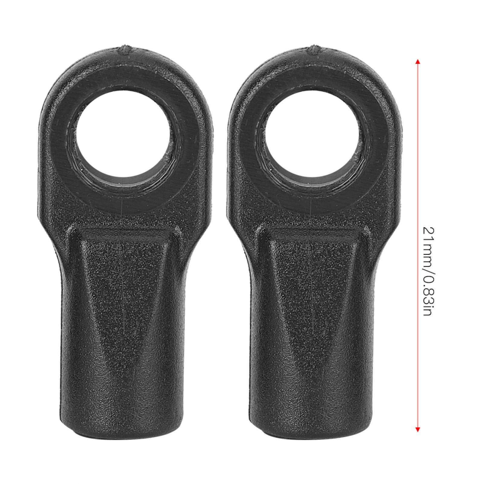 Lot de 12 embouts de tige de voiture télécommandée avec boules creuses pour traxxas 1/10 E-REVO Revo
