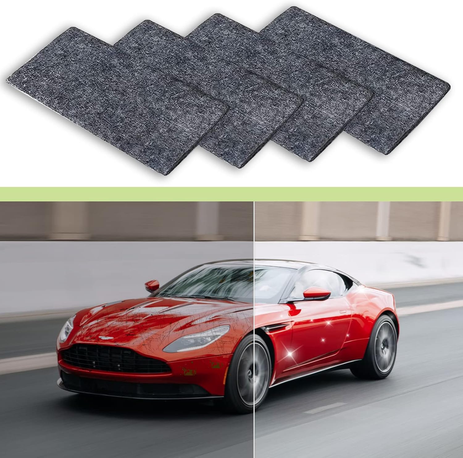 Buy syihah 4 Packs Nano Sparkel Cloth for Car Scratches, 2022 Nano