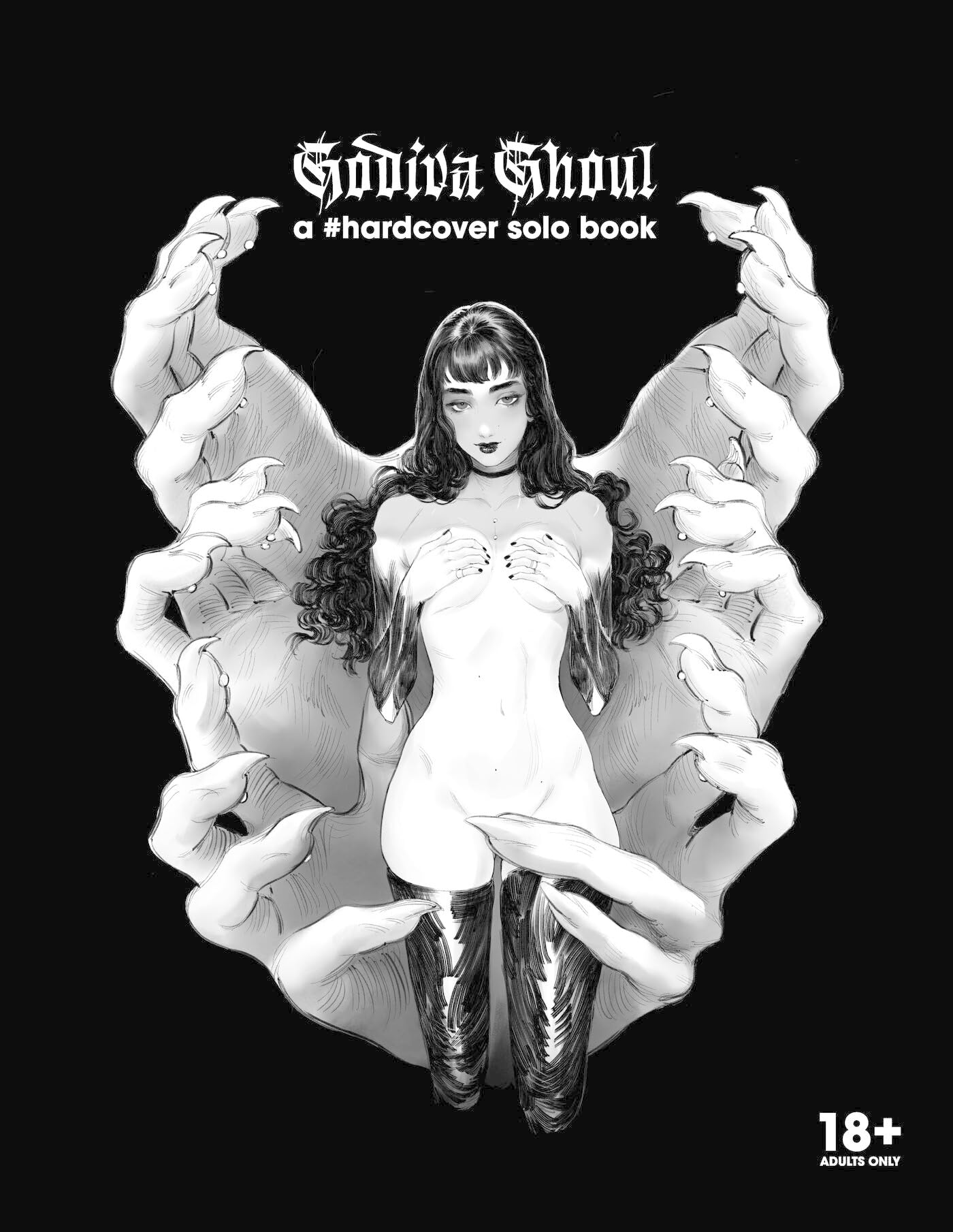 Godiva ghoul hardcover solo book -  Ghoul - Caurette Eds - cartonné - Bande dessinée