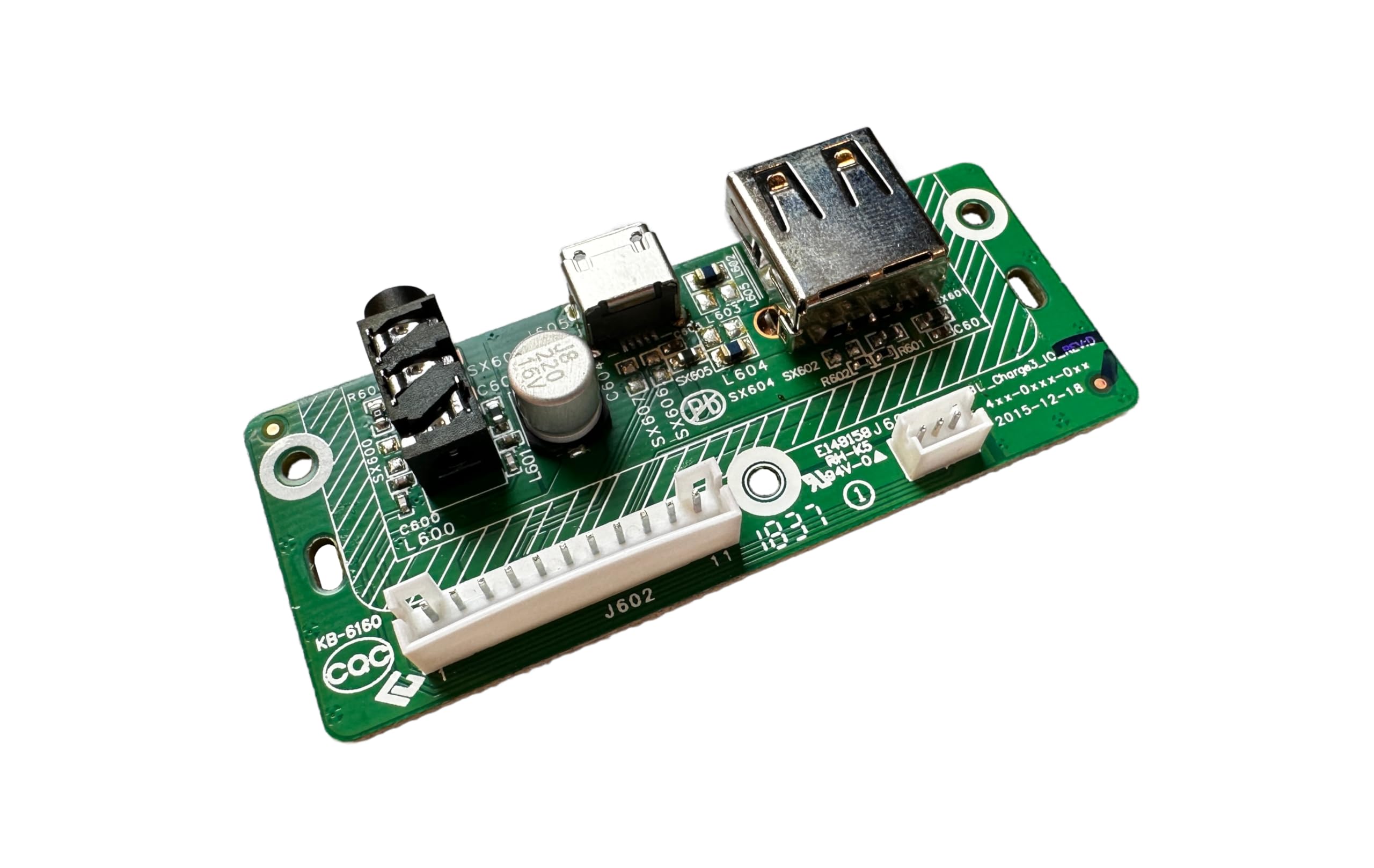 JBL Charge 3 Charge Essential Platine de chargement de rechange PCB Port de charge TL GG Version