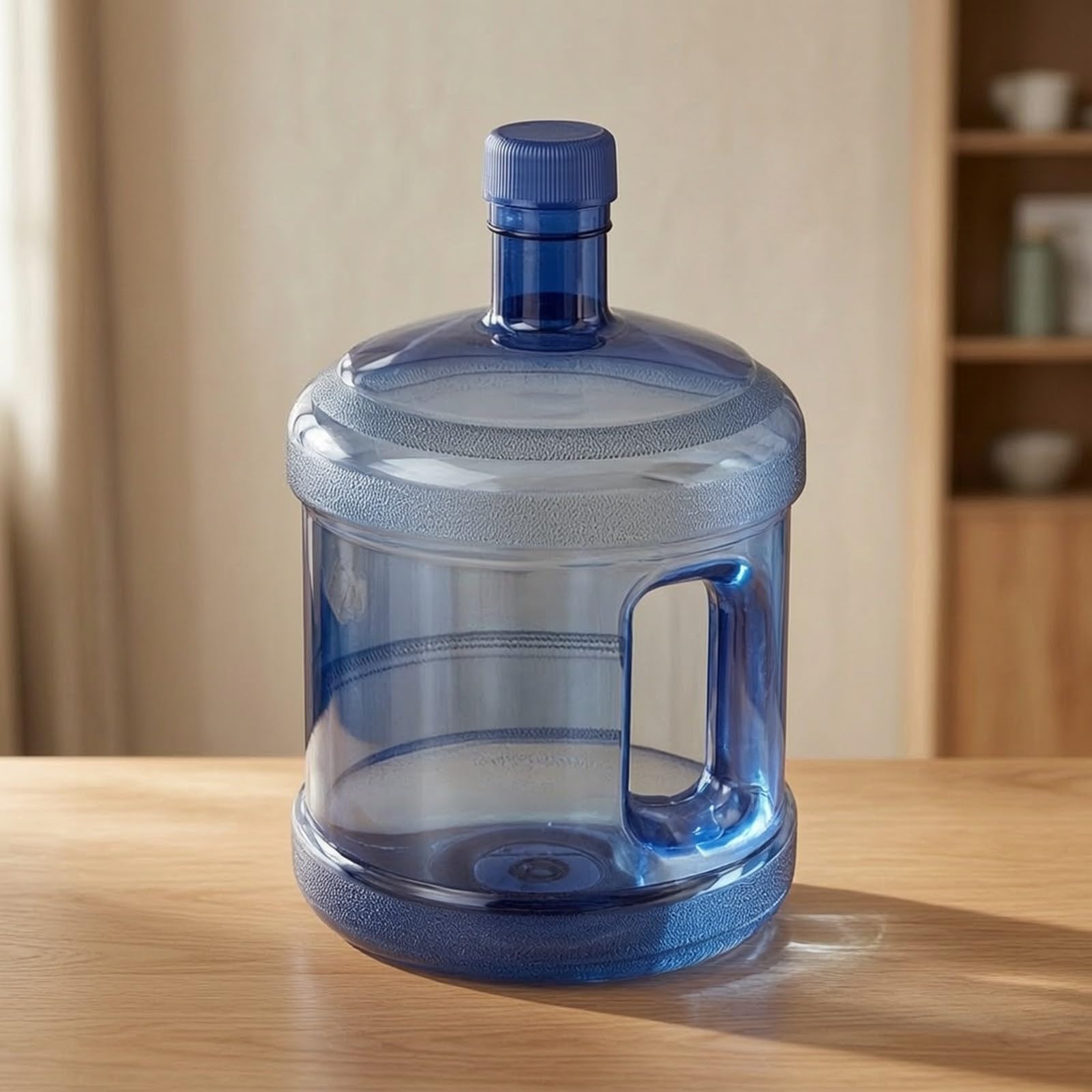 Baoblaze Bidón con Tapa | para Alimentos, Bidón con Asa Laral, Resisn Al mperatura, Garrafa Plástico, Cocina, 15L