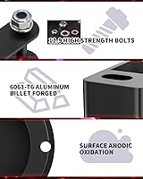 Vista 5 de FLYCLE Kit de nivelación delantera de 2 pulgadas para Ram 2500 4WD 2014-2023, Ram 3500 4WD 2013-2023, kits de elevación de nivelación de 2 pulgadas