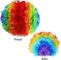 Vista 2 de Naichuo Divertido disfraz de payaso para fiesta, accesorios de disfraces para Halloween, fiestas de payasos, carnavales, juegos de simulación