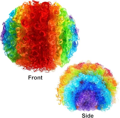 Miniatura 2 de Naichuo Divertido disfraz de payaso para fiesta, accesorios de disfraces para Halloween, fiestas de payasos, carnavales, juegos de simulación